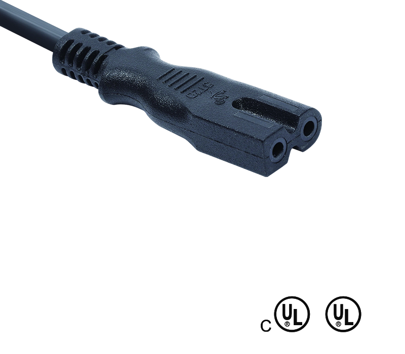 Soquete fêmea C7 do conector ST2D IEC seguindo os padrões dos EUA