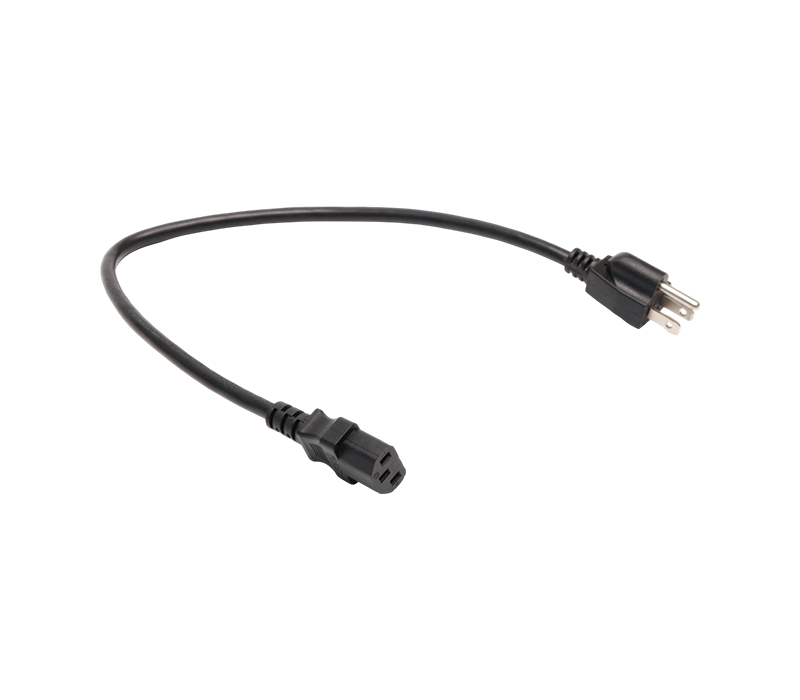 JT-3/FY-3+JT-ST3 15A 125V Plugue padrão dos EUA de três pinos com conector IEC C13