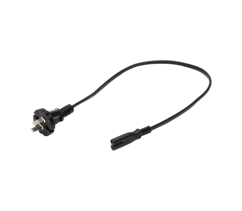 C2-10B+ST2/FY-ST2 10A 250V China Plugue de ferramenta de dois pinos padrão para conector IEC C7