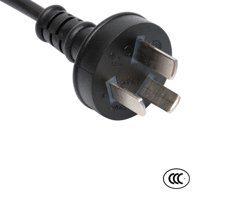 C3-16C 16A 250V Plugue reto padrão chinês de três pinos