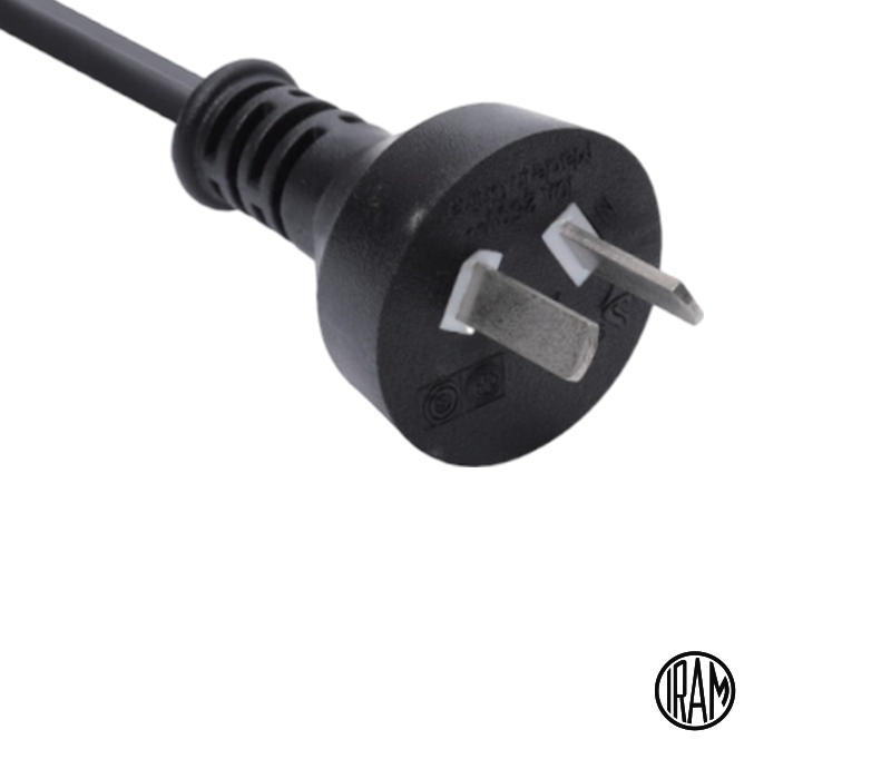 Plugue argentino de dois pinos AR2-10 10A 250V
