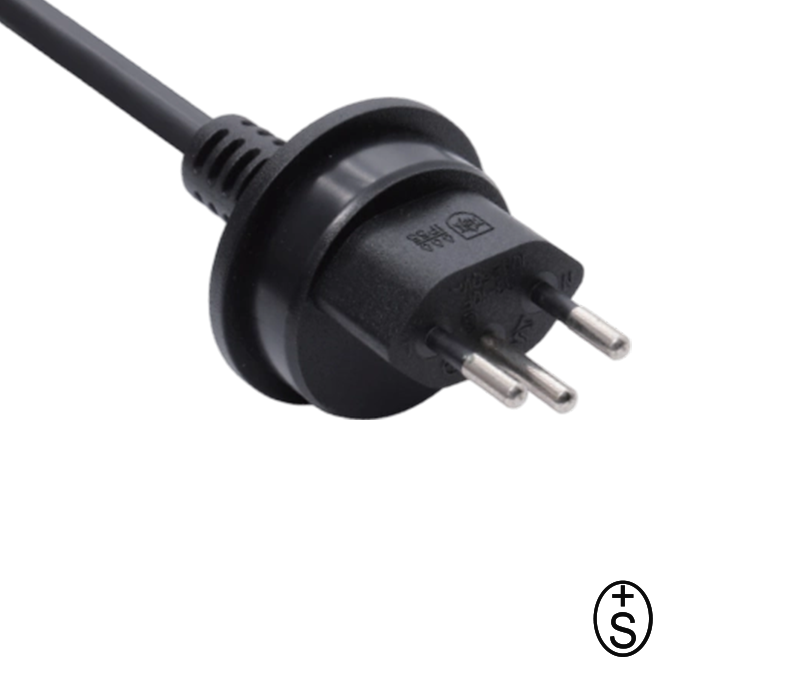 R3-10F 10A 250V Plugue suíço à prova d'água de três pinos