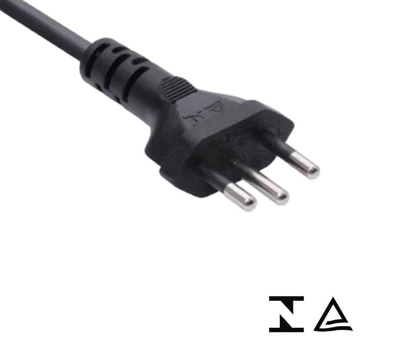 B3-10 Plugue Brasileiro de Três Pinos 10A 250V