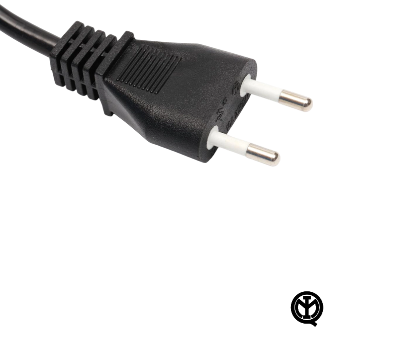 Y2-10 Plugue italiano de dois pinos 10A 250V