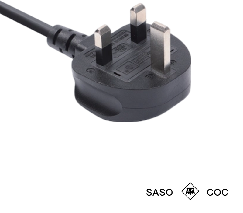 FY006A 13A 250V Plugue britânico de três pinos com fusível