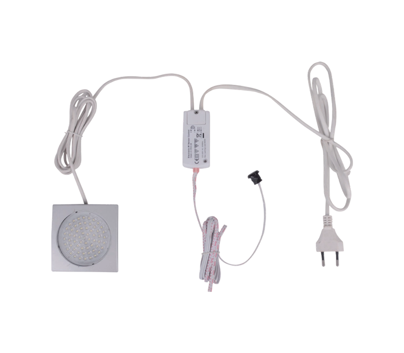 Luzes de acabamento de gabinete CLS-10 200-240V com interruptor de sensor Ir